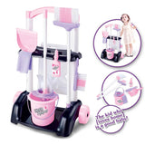 1 Set Kids Children Role Play Toy Simulation Cleaning Kit Multi-functional Safety Plastic YJS Dropship