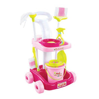 1 Set Kids Children Role Play Toy Simulation Cleaning Kit Multi-functional Safety Plastic YJS Dropship