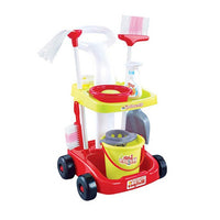 1 Set Kids Children Role Play Toy Simulation Cleaning Kit Multi-functional Safety Plastic YJS Dropship