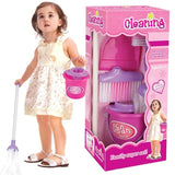 1 Set Kids Children Role Play Toy Simulation Cleaning Kit Multi-functional Safety Plastic YJS Dropship